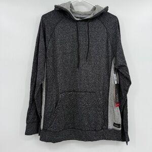 Truth Substance Shirt Men Large NEW Hoodie Heather Gray Long Sleeve Lightweight